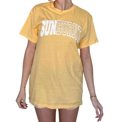 26 Threads Sun Burnt Tee In Yellow