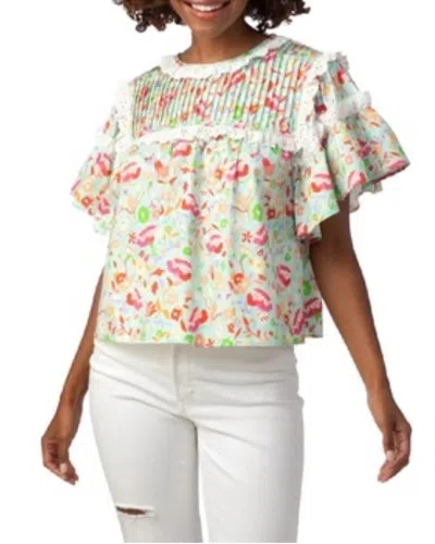Crosby By Mollie Burch Ella Top In Island Floral