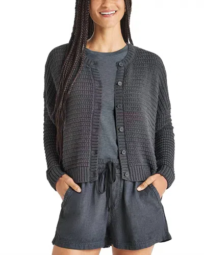 Splendid Miranda Cardigan In Lead