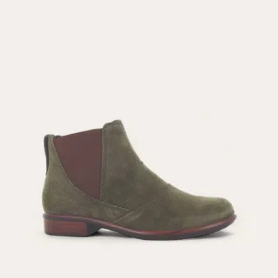 Naot Women's Ruzgar Booties - Medium In Oily Olive