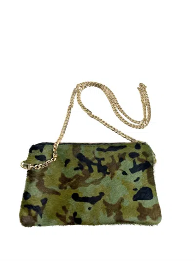 Parker And Hyde Crossbody Handbag In Camo