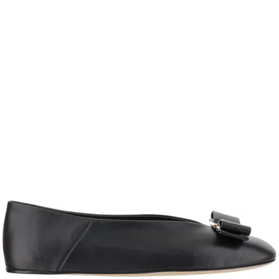 Ferragamo Vara Bow Ballet Flats