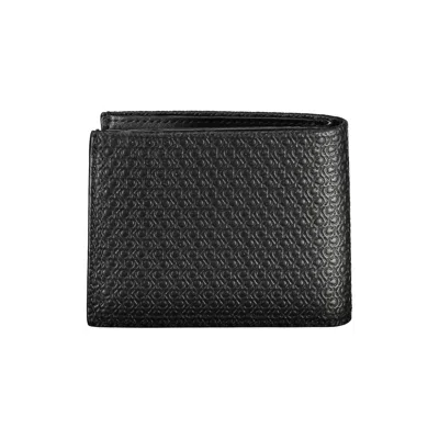 Calvin Klein Elegant Leather Bi-fold Wallet With Rfid Blocking