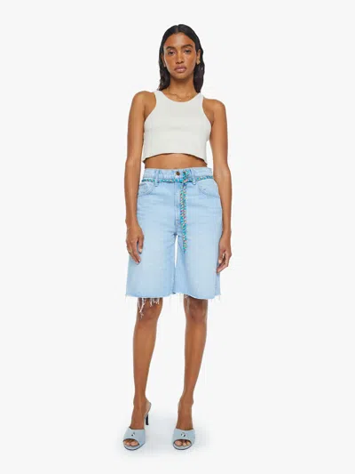 Mother Snacks! Shoelace Fun Dip Shorts Fray Whipped