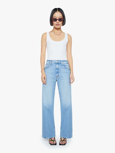 Mother The Lasso Sneak High Rise Jeans In Sow Surreal