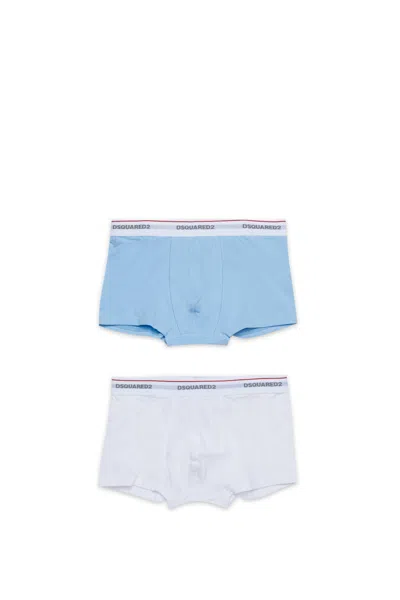 Dsquared2 Set Boxer Con Elastico Logato -