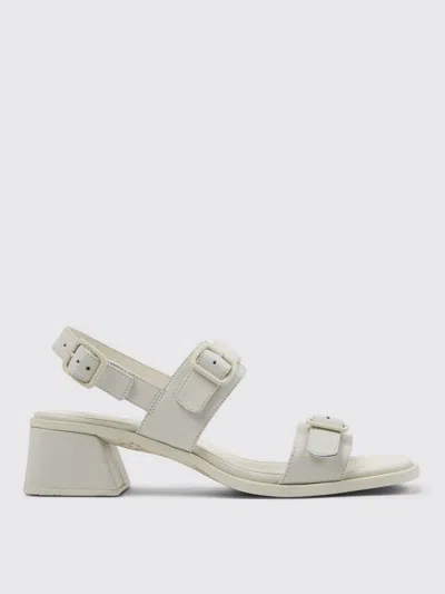 Camper Heeled Sandal  Woman Color White
