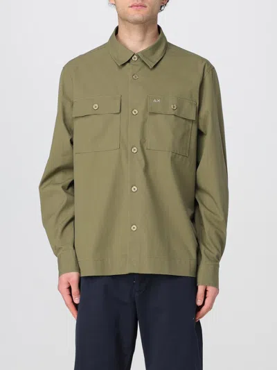 外套 SUN68 男士 颜色 绿色