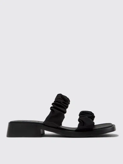 Camper Flat Sandal  Woman Color Black