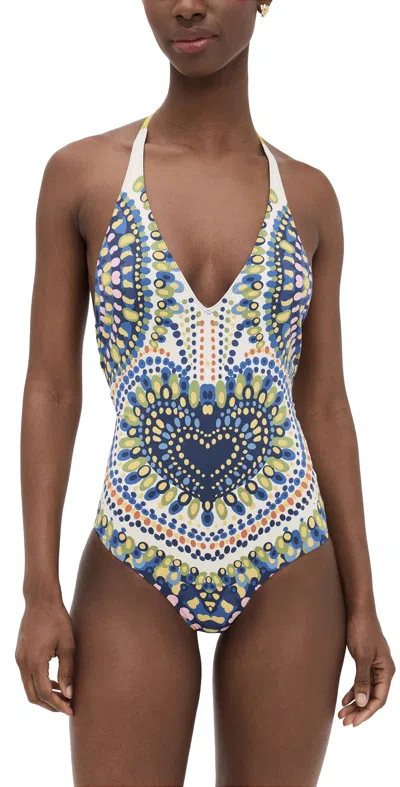 La Doublej Sexy One Piece Chakra Placee In Multi