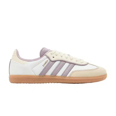 Pre-owned Adidas Originals Wmns Samba Og 'cream White Preloved Fig'