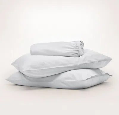 Boll & Branch Signature Vintage Washed "no Flat Sheet" Sheet Set