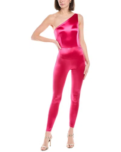 Elisabetta Franchi One-shoulder Lycra Jumpsuit