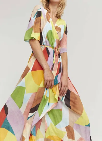 Aldo Martins Capjuluca Jofre Midi Dress In Multi