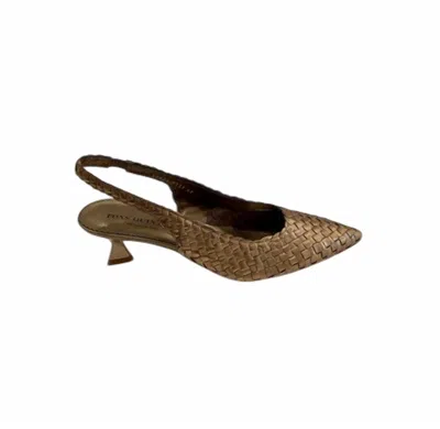 Pons Quintana Women's Carol Slingback Sandal In Bronze