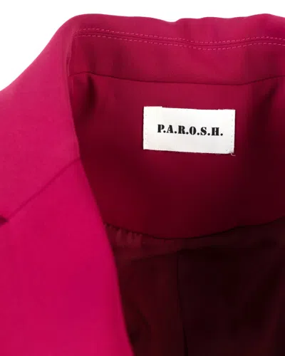 P.a.r.o.s.h Fuchsia Cady Blazer