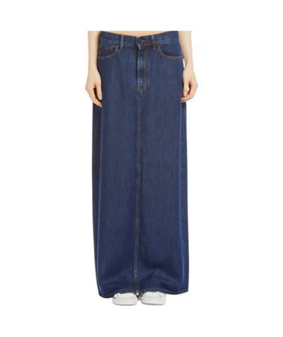 P.a.r.o.s.h Joy Long Denim Skirt