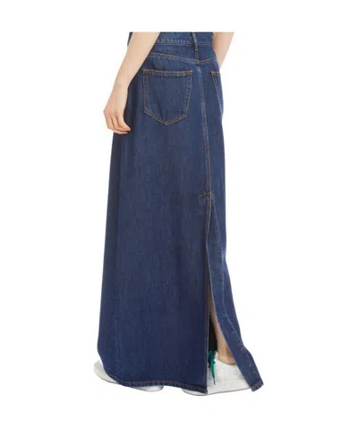 P.a.r.o.s.h Joy Long Denim Skirt