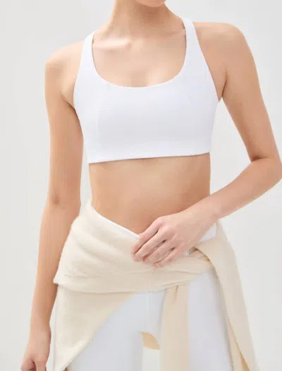 Year Of Ours Thermal Lily Bra In Ivory