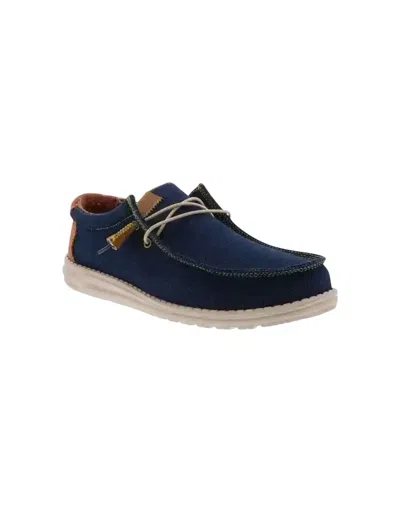 Hey Dude Men's Wally Workwear Shoe In Blue