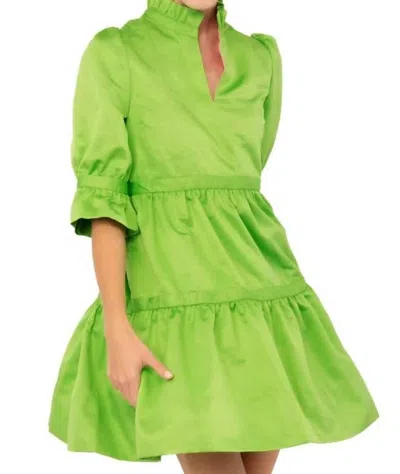 Gretchen Scott Teardrop Dress In Kelly