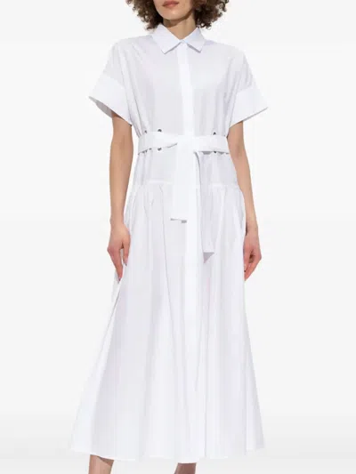 Max Mara Agoraio Cotton Poplin Shirt Dress