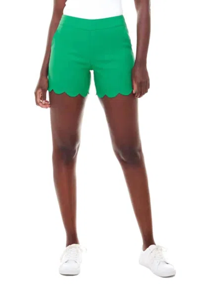 I Love Tyler Madison Taylor Scalloped Short In Jellybean