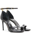 TOM FORD T LEATHER SANDALS