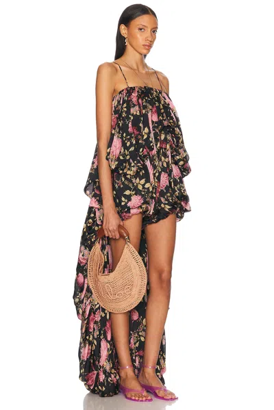 Chloé Chloe Women Antiqued Pink Raffia Banana Handbag In Brown