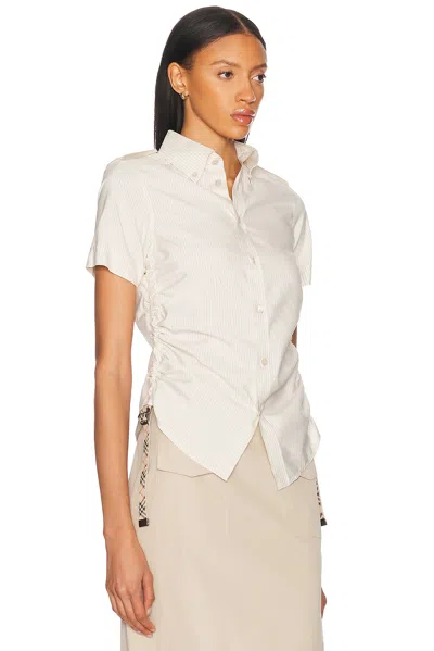 Burberry Button Up Top