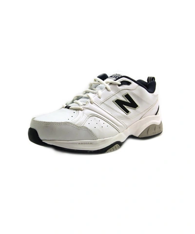 New Balance 623 Men 2e Round Toe Leather White Cross Training'