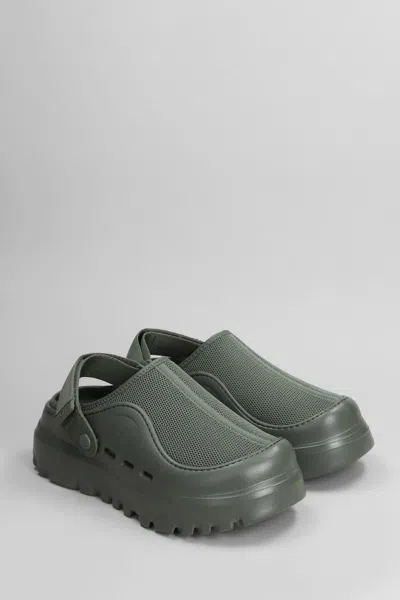 Ugg Peakmod Green Mesh Blend Slippers