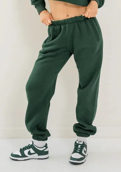 Tic Toc Emily Jogger In Hunter Green