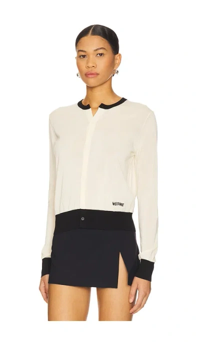 We11 Done Knit Cardigan In Multi