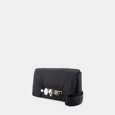 Alexander Mcqueen Black Nylon The Puffy Knuckle Belt Bag