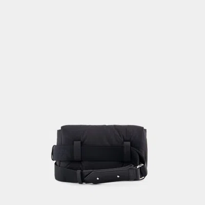 Alexander Mcqueen Black Nylon The Puffy Knuckle Belt Bag