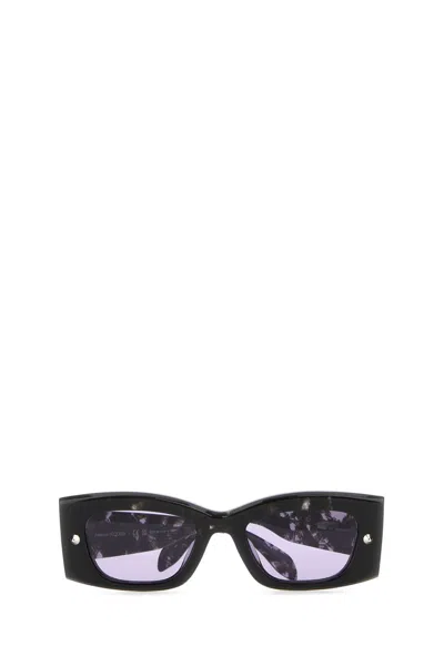 Alexander Mcqueen Eyewear Rectangle Frame Sunglasses