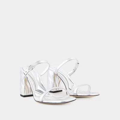 Alexander Mcqueen Seal Heeled Sandals