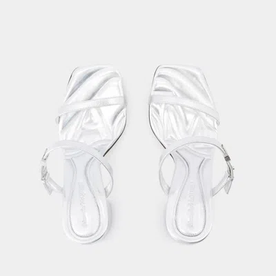 Alexander Mcqueen Seal Heeled Sandals