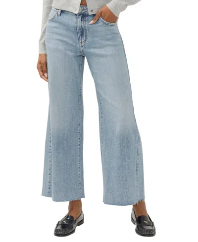 Silver Jeans Co. Women's Isbister High Rise Wide Leg Jeans In Blue