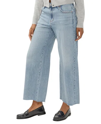 Silver Jeans Co. Women's Isbister High Rise Wide Leg Jeans In Blue