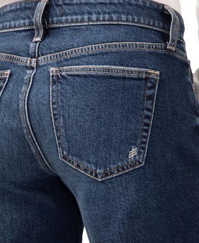 Silver Jeans Co. Women's Suki Mid Rise Curvy Fit Mid-thigh Shorts In Blue