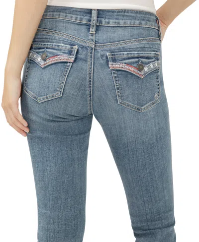 Silver Jeans Co. Women's Elyse Mid Rise Comfort Fit Capri Jeans In Blue