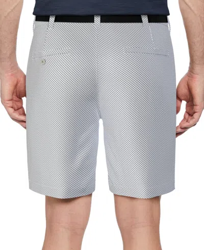 Pga Tour Men's Micro-geo Printed Shorts In Gray