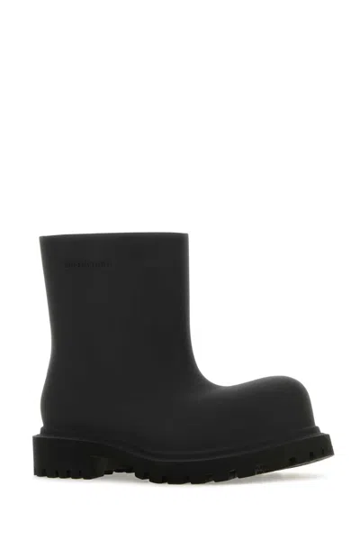 Balenciaga Woman Black Eva Steroid Ankle Boots