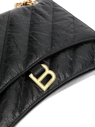 Balenciaga Crush Medium Quilted Leather Shoulder Bag