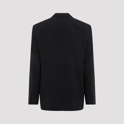 Balenciaga Black Nylon Oversize Blazer