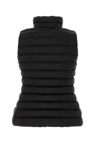 Balenciaga Sleeveless Quilted High Neck Jacket