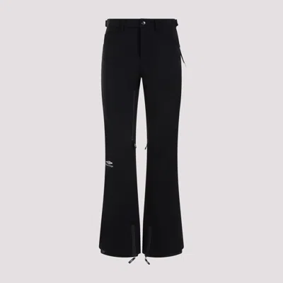 Balenciaga Black Stretch Nylon Ski Pant