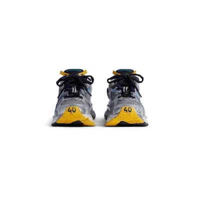 Balenciaga Multicolor Mesh And Rubber Runner Sneakers